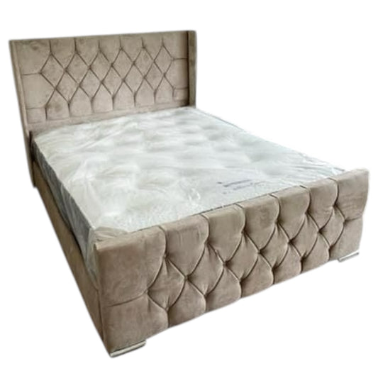 Nina Wing Back Premium Bed Frame